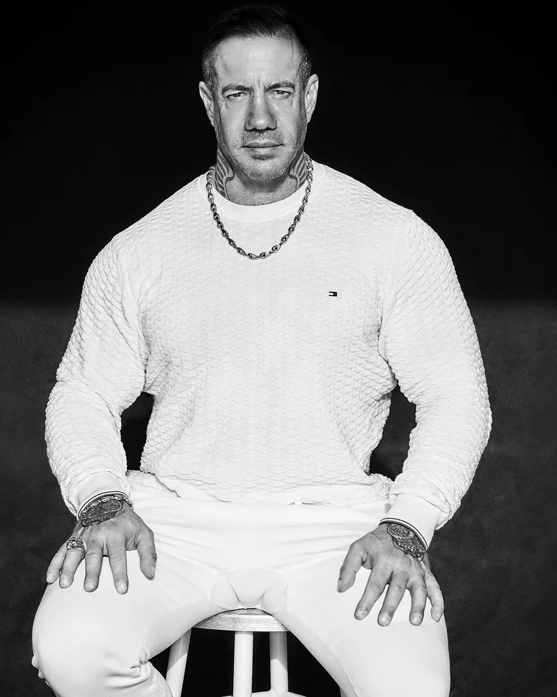 Black-and-white portrait of Marc Berbet